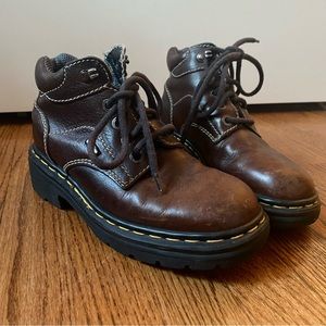 Brown Leather Dr. Marten’s Work Boots UK5/US7